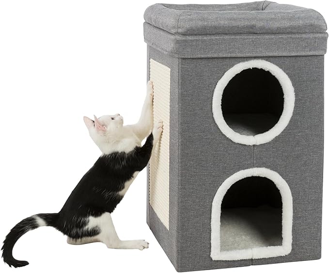 Trixie Saul Cat Condo | 2-Story Condo Tower | Scratching Surface | Foldable - Image 3