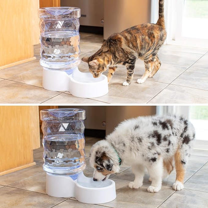 PetFusion H2O Gravity Pet Water Dispenser. Durable 2.5 Gallon Waterer Feeder. - Image 4