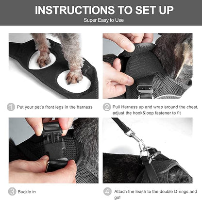 Fida Cat Harness and Leash Set for Walking Kitten and Puppy, Escape Proof - Image 5