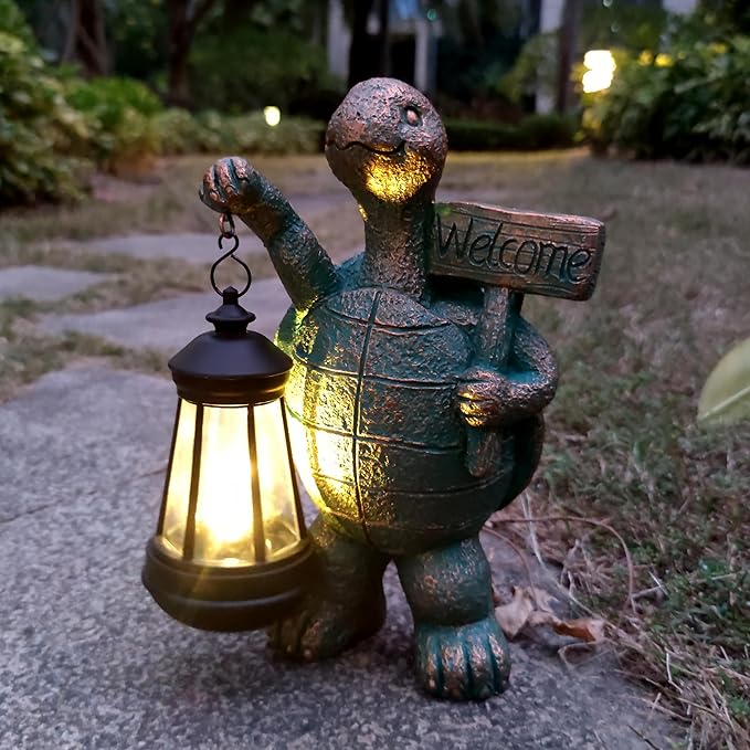 Turtle Garden Statue Outdoor Décor - Image 5
