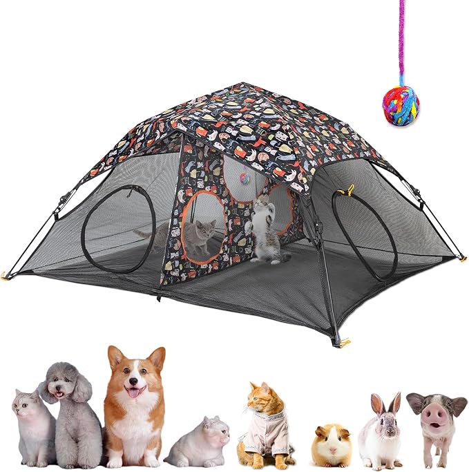 Outdoor Cat Play Tent for Indoors and Outdoors - Image 8