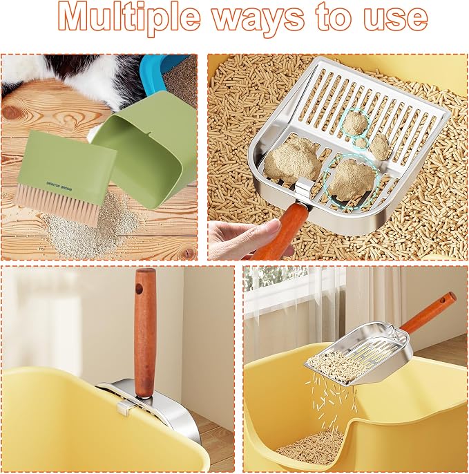 Stainless Steel Cat Litter Scoop - Image 5