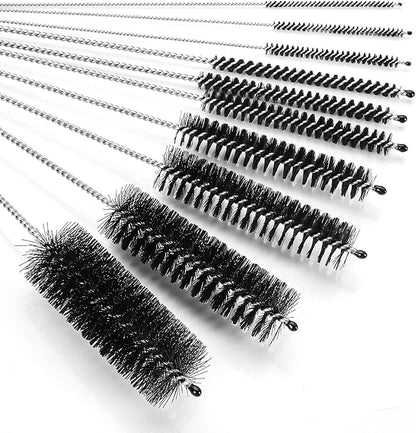 CiaraQ Bottle Cleaning Brushes, 8 Inch Nylon Tube Brush Set, Cleaner - Image 6