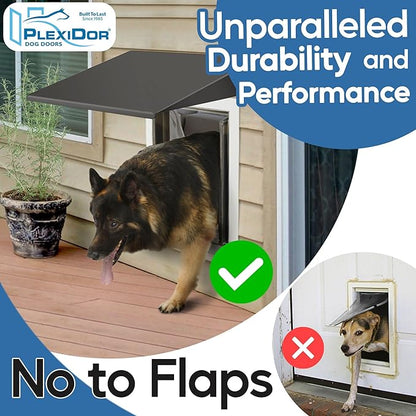 Plexidor Performance Pet Doors Universal Pet Door Awning - Image 5