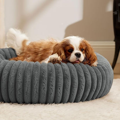Bedsure ComfyFleece™ Donut Medium Dog Bed - Image 7