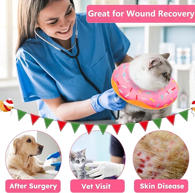 Cat Cone Collar Soft, Cat Recovery Collar - Image 6