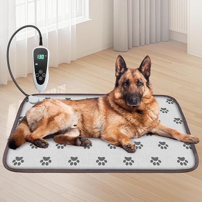 Large Dog Heating Pad 34x21in by Afullrangeofservicesforyourpet