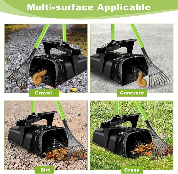 Pooper Scooper Swivel Bin & Rake - Image 7