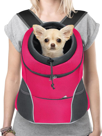 YUDODO Dog Front Carrier Backpack, Adjustable Breathable Pet Carrier by YUDODO