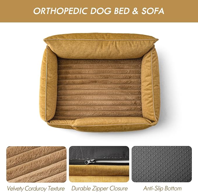 ClevaHome Comfort Orthopedic Dog Sofa Bed - Image 2