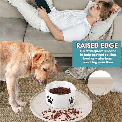 Dog Food Mat - Waterproof Silicone Dog Mat - Image 5