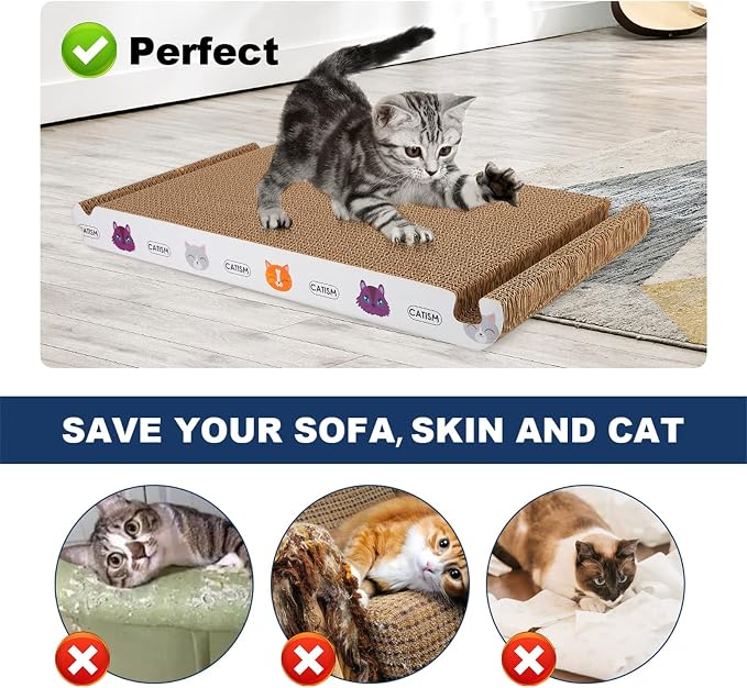 CATISM Cat Scratcher Cat Scratching Board - Image 5