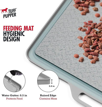 Tuff Pupper 28x20 Large Dog Feeding Mat - Image 5