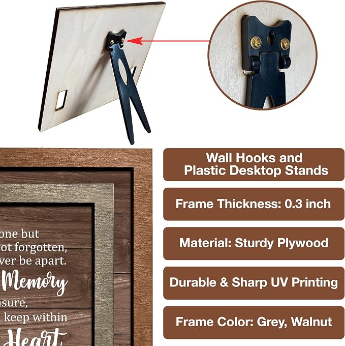 Personalized Pet Loss Gifts Dog Picture Collar Frame Pet Remembrance Memorial - Image 5