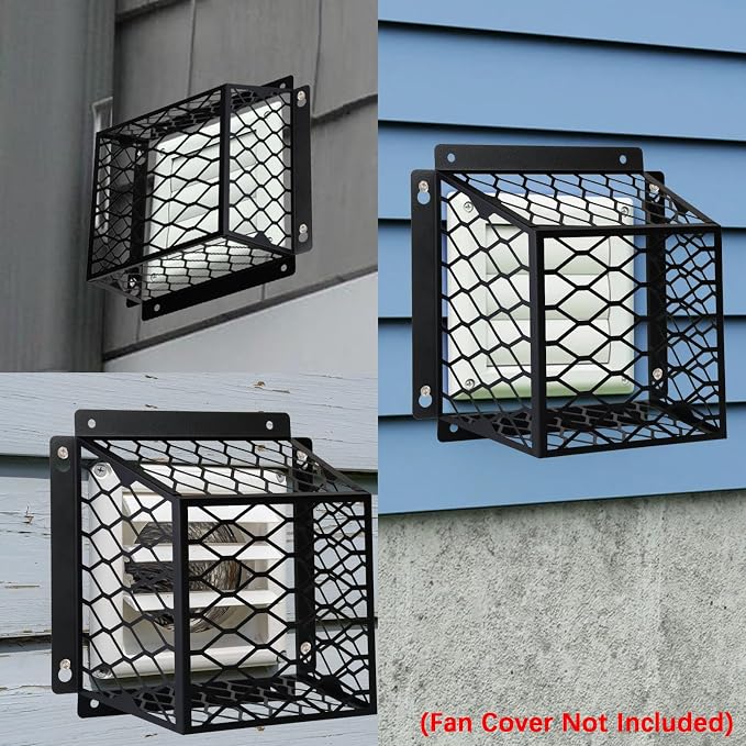 Dryer Vent Cover Guard, Dryer Vent Bird Guard Cagefor Most 3" to 4" Exhaust Fan - Image 6