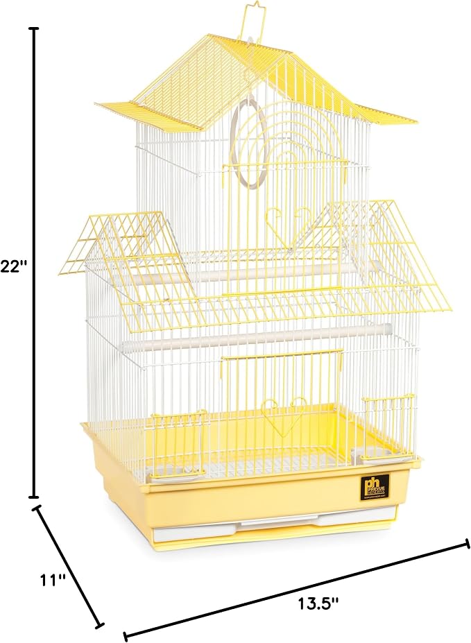Prevue Hendryx SP1720-1 Shanghai Parakeet Cage - Image 2