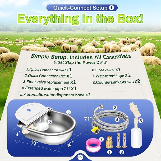 Automatic Animal Drinking Water Bowl - Image 6