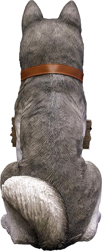DWK Front Porch Dog Outdoor Welcome Sign Decorative Statue | Cute Dog Welcome - Image 4
