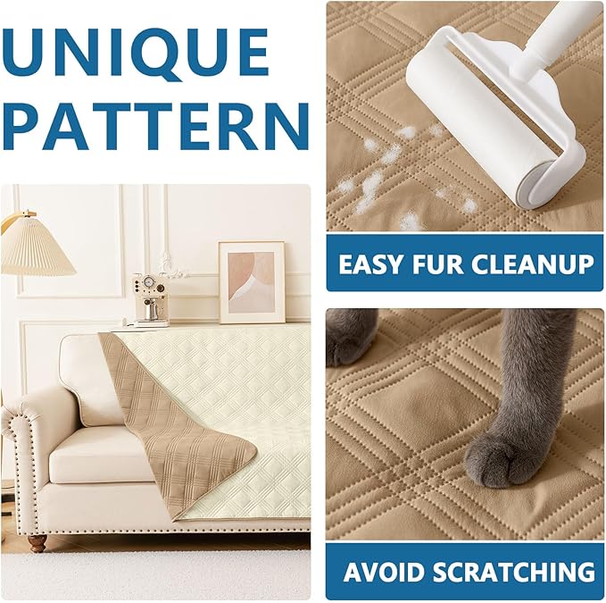 hyha Waterproof Dog Blanket, Reversible Pet Bed Blanket, Soft Sofa Couch Cover - Image 7