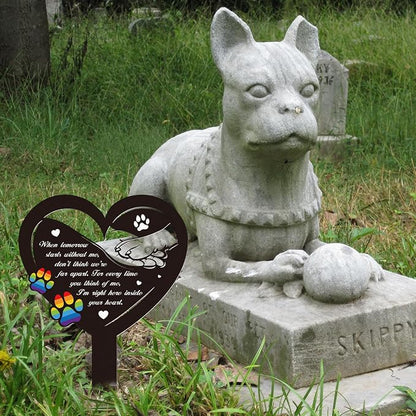 Grave Decorations for Cemetery Rainbow Bridge Dog Memorial Gifts Pet Grave - Image 5