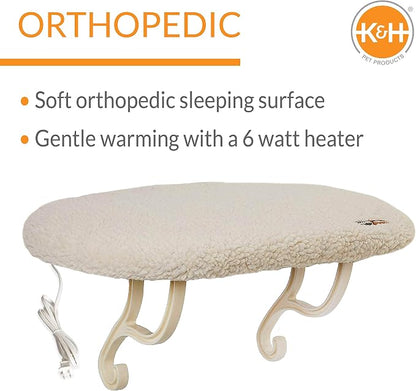 K&H Pet Products Kitty Sill Heated Cat Window Perch - Image 3