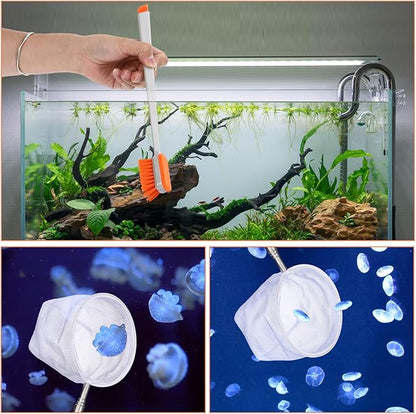 2 Pcs Small Fish Tank Cleaner Brush - Image 6