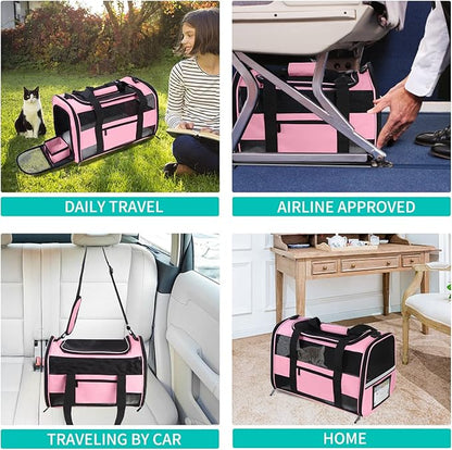 Cat Carrier Pet Carrier Airline Approved - Image 6