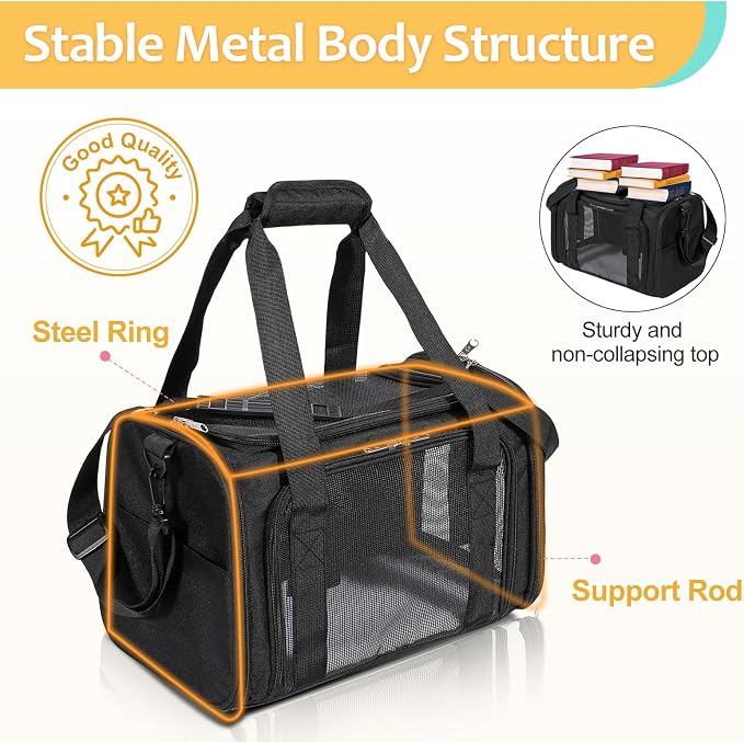 Discala Cat Dog Carrier Pet Carrier - Image 6