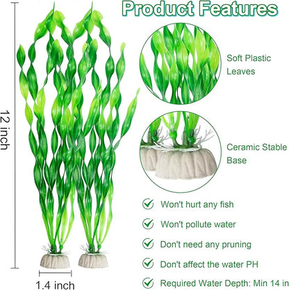 MyLifeUNIT Artificial Seaweed Water Plants - Image 2