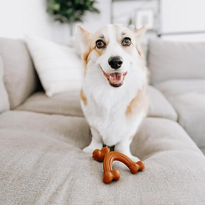 Nylabone Ergonomic Hold Wishbone Power Chew Toy - Image 2