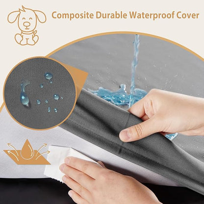 BFPETHOME Outdoor Dog Bed for Large Dogs, Waterproof, Orthopedic - Image 3