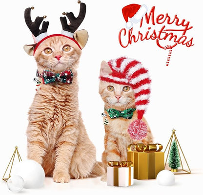 LLHK 4 Pack Christmas Cat Collars - Image 5