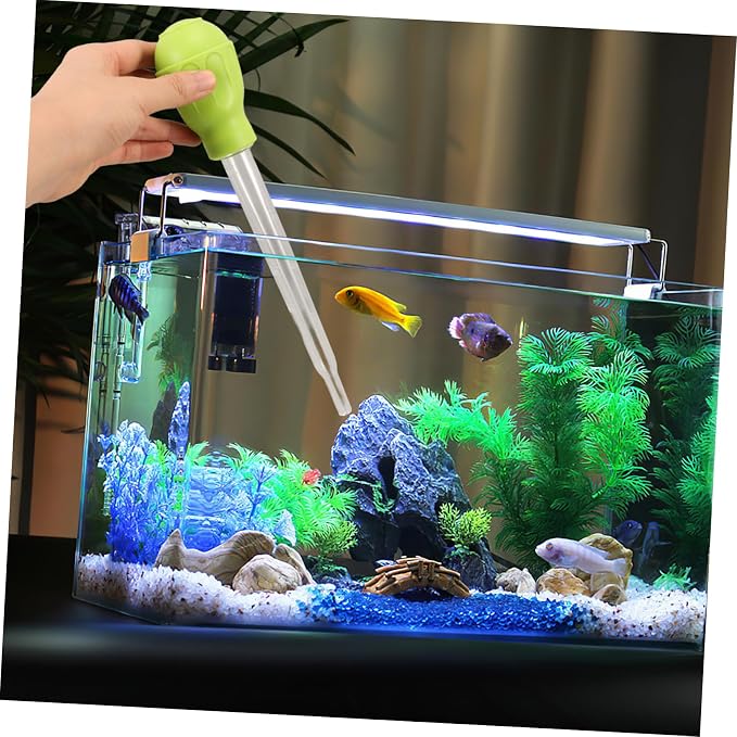 TOYANDONA 2pcs Manual Fish Tank Cleaner Waste Gravel Adsorber - Image 8