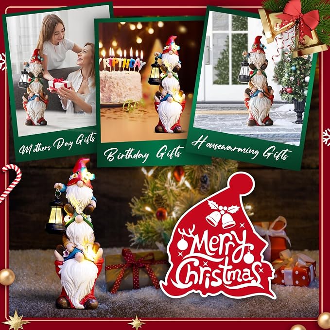 17 in Large Garden Gnome Statue - Image 3