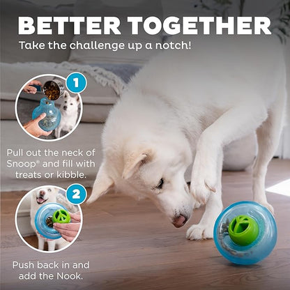 Outward Hound Nooks Peace Interactive Durable Treat-Dispensing Dog Toy - Image 6