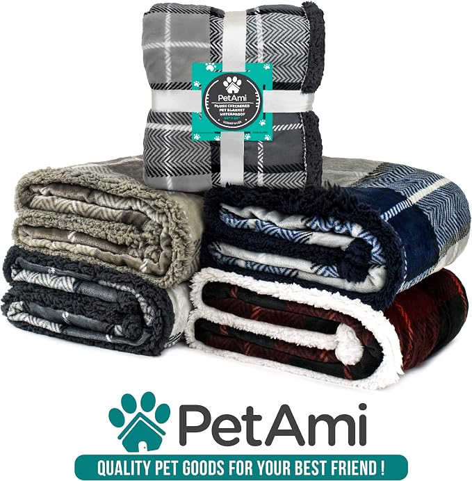 PetAmi Waterproof Dog Blanket for Small Medium Dog Puppy Cat Throw for Couch - Image 9