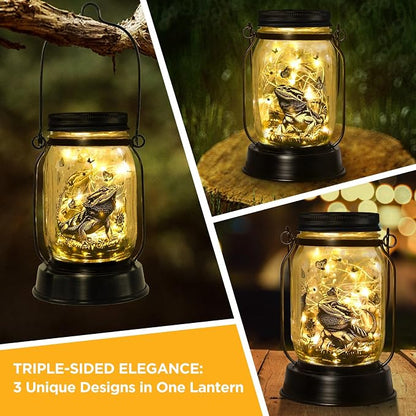 Bearded Dragon Gifts for Women/Men Bearded Dragon Solar Lanterns Mom Birthday - Image 2