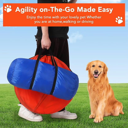 CuisinSmart Dog Agile Course Backyard Set, Dog Obstacle Course Backyard - Image 5