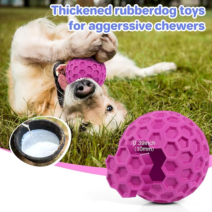 Interactive Squeaky Dog Balls, Dog Toys - Image 3