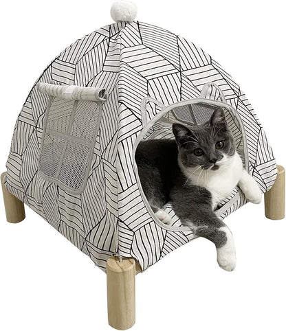 Pozico 2-in-1 Cat Bed Tent by Pozico