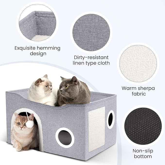 Heeyoo Cat House for Indoor Cats - Image 2