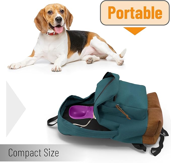 Mr. Pen Portable Dog Water Bottle, 19 oz, Travel Dog Water Bottle Dispenser - Image 6