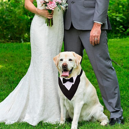 ADOGGYGO Formal Dog Tuxedo, Wedding Dog Collar - Image 3