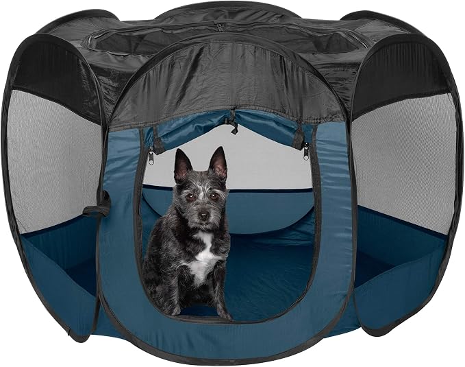 Furhaven Portable Dog Playpen Cat Tent, Pet playground, Kennel foldable indoor by FurHaven