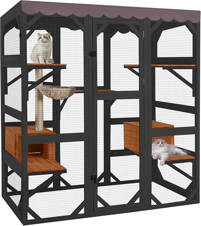 Aivituvin Catio Outdoor Cat Enclosure by Aivituvin