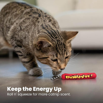 Catstages Green Magic Dynamite Stick Catnip Cat Toy - Image 7