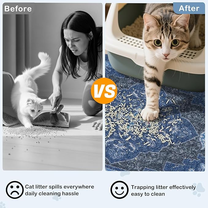 Bienbee Cat Litter Mat, Urine and Water Proof - Image 2