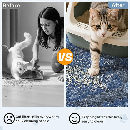 Bienbee Cat Litter Mat, Urine and Water Proof - Image 2