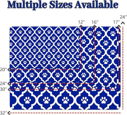 Dog Food Mat 12X20 Inch Pet Feeding Absorbent Mats - Image 4