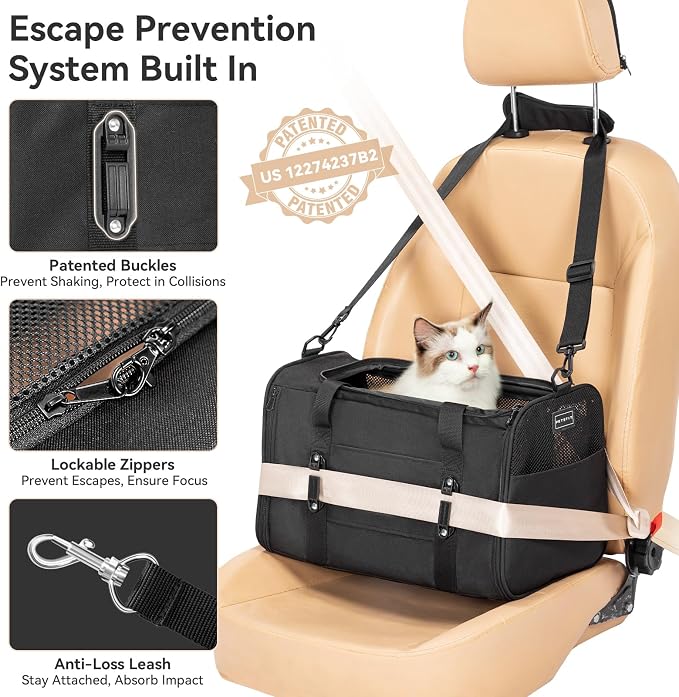 PETSFIT Large Cat Car Carrier - Image 3